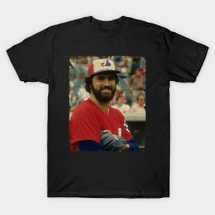 Jeff Reardon in Montreal Expos T-Shirt